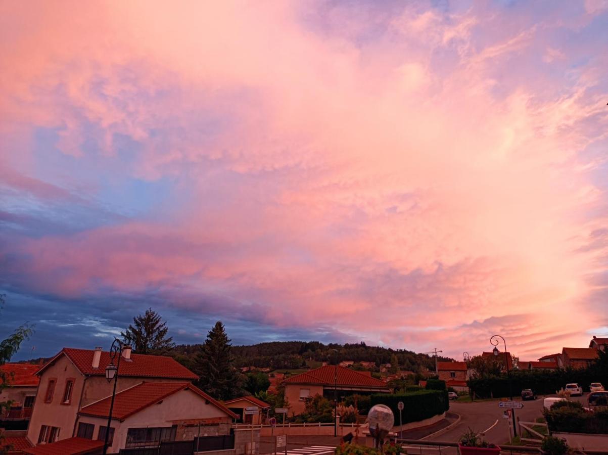 Les Pierres Folles Bed & Breakfast Rozier-en-Donzy ภายนอก รูปภาพ